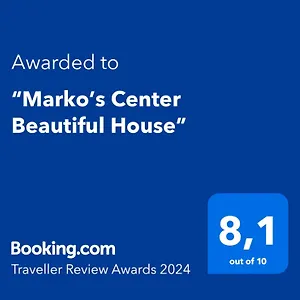 Apartment “marko's Center Beautiful House”