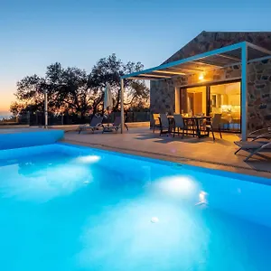 Corfu Travel Sories Villa, Private Pool - Stunning Sea Views - Accessible - 4 Bedrooms