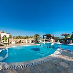 빌라 Maxim With Private Pool & Tennis Court Halikounas