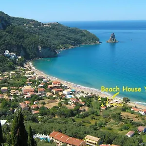 Hébergement de vacances Beachfront House “yannis” On Agios Gordios In Corfu
