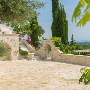 Paleopetres La Chataigne - Private Pool - Sea Views - Corfu Town - فيلة